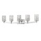 Z-Lite Aubrey 5 Light Vanity, Chrome & Clear 1931-5V-CH - alternate 4